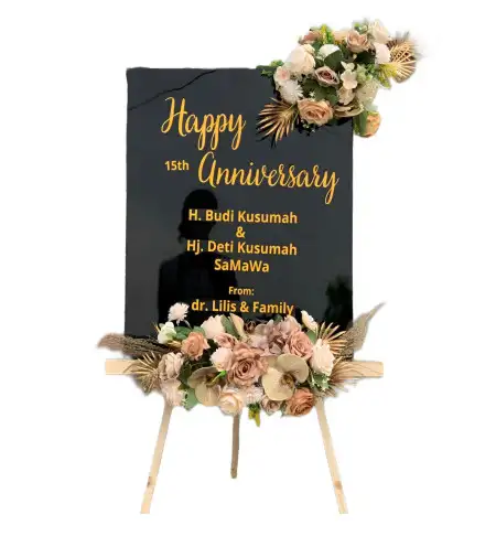 Papan Bunga Akrilik Alangamba